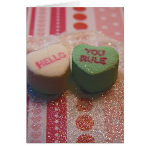 Cartão Olá, Regra de Você