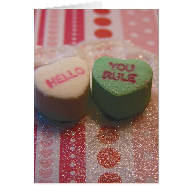 Cartão Olá, Regra de Você (Frente)