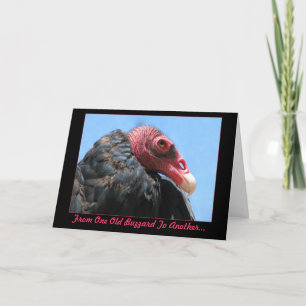 Cartão Old Buzzard Birthday Card