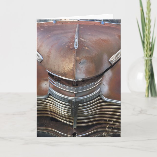 Cartão Old Chevy - Havre, Montana (Frente)