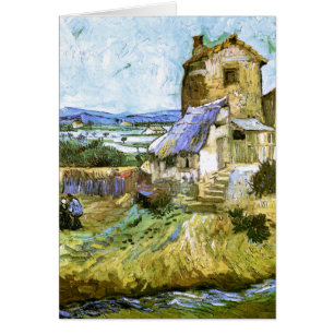 Cartão Old Mill Van Gogh Fine Art