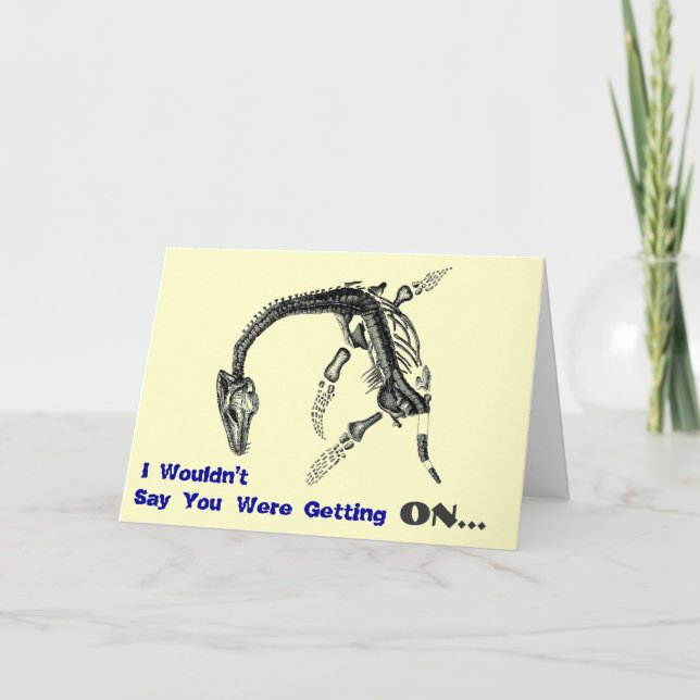 Cartão Old Relic Birthday II (Frente)