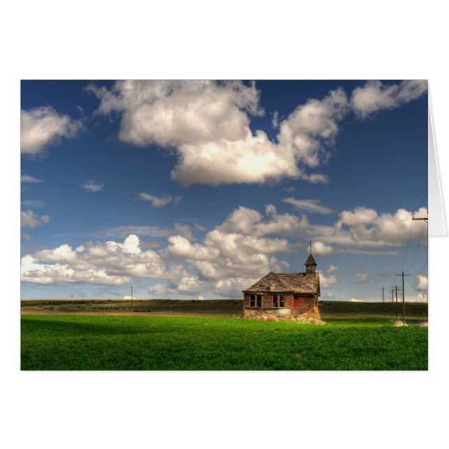 Cartão Old School House, Govan WA (Frente horizontal)