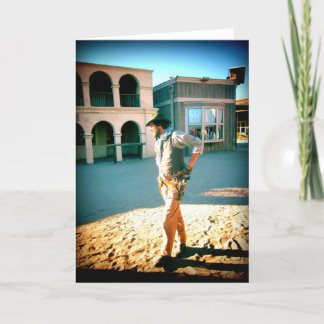 Cartão Old Tucson Studios Greeting Card