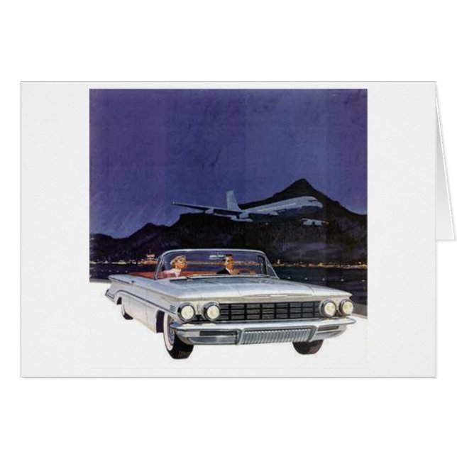 Cartão Oldsmobile 1959 (Frente Horizontal)