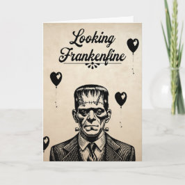 Cartão Olhando Frankenfine
