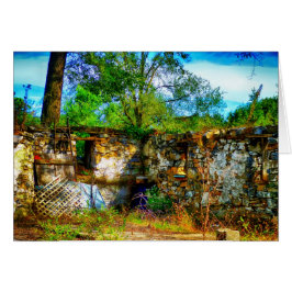 Cartão Olhando para fora