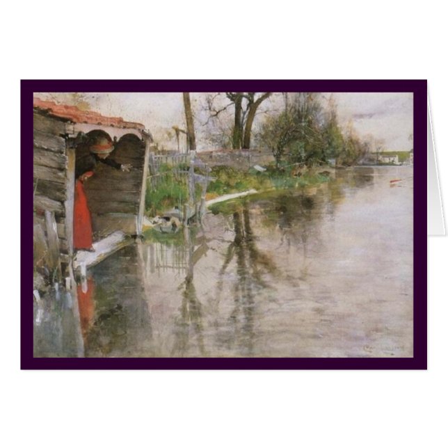 Cartão Olhando para o Canal (Frente Horizontal)