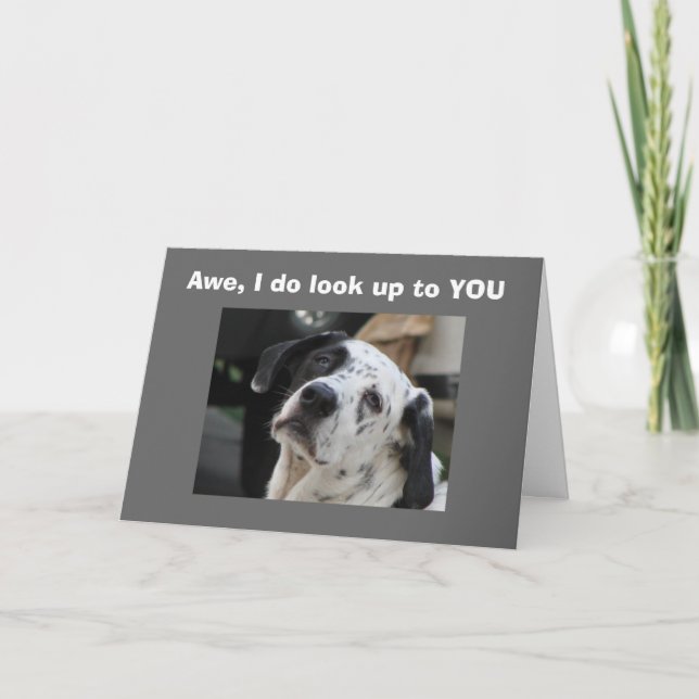 CARTÃO OLHE PARA VOCÊ SOBRE A COLINA (Frente)