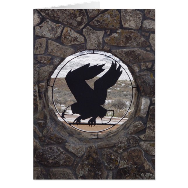 Cartão Olho de Eagles (Frente)