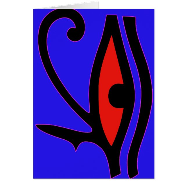 Cartão Olho de Horus (Frente)