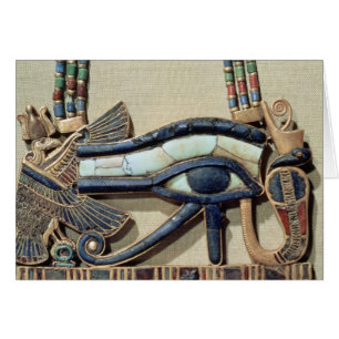 Cartão Olho de Wedjet peitoral