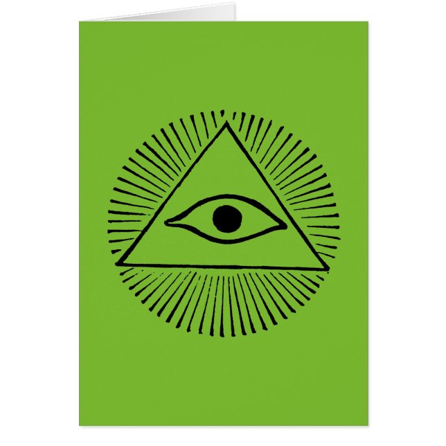 Cartão Olho do deus (Frente)