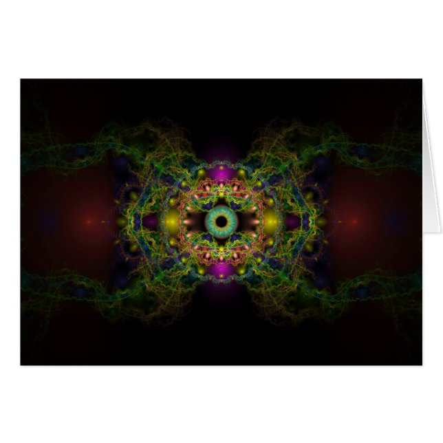 Cartão Olho do deus - bexiga Piscis (Frente Horizontal)