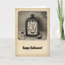 Olho do Newt Halloween Card