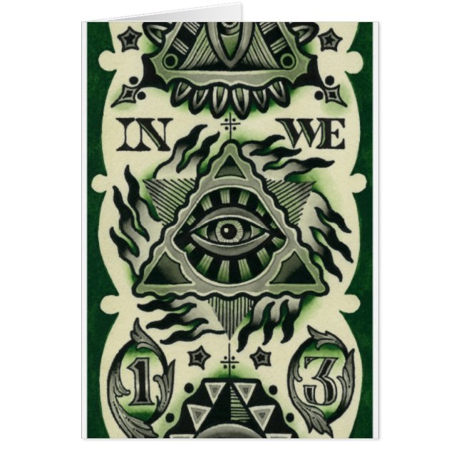 Cartão Olho do poder (Frente)