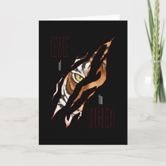 Cartão Olho do Tigre