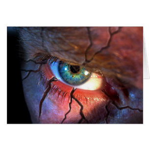 Cartão Olho rachado