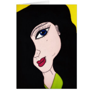 CARTÃO OLHOS AZUIS DE BETTY