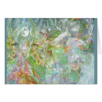 Cartão Olhos da deusa