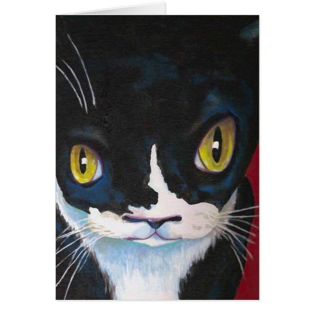 Cartão Olhos de gato (Frente)