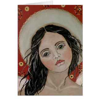 Cartão Olhos do anjo