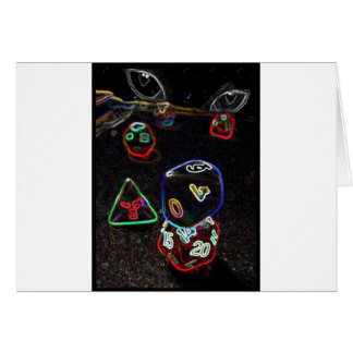 Cartão Olhos do destino