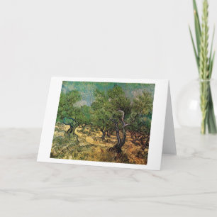 Cartão Olive Grove, Vincent van Gogh