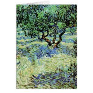 Cartão Oliveiral por Vincent van Gogh