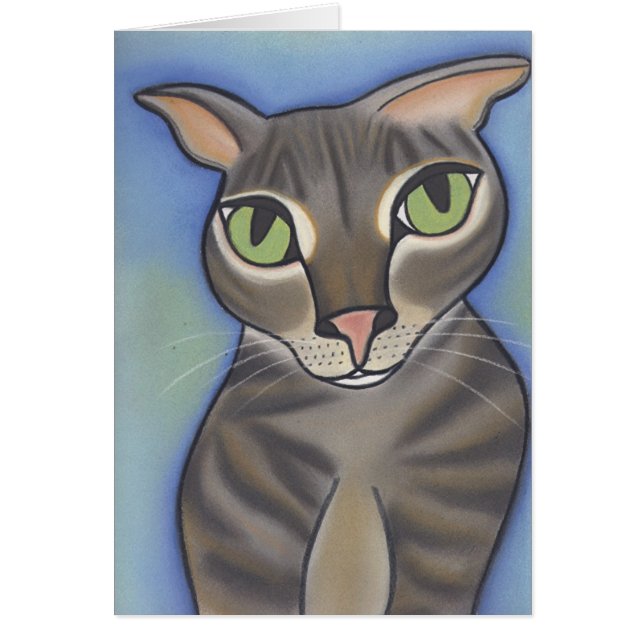 Cartão Oliver por Robyn Feeley (Frente)