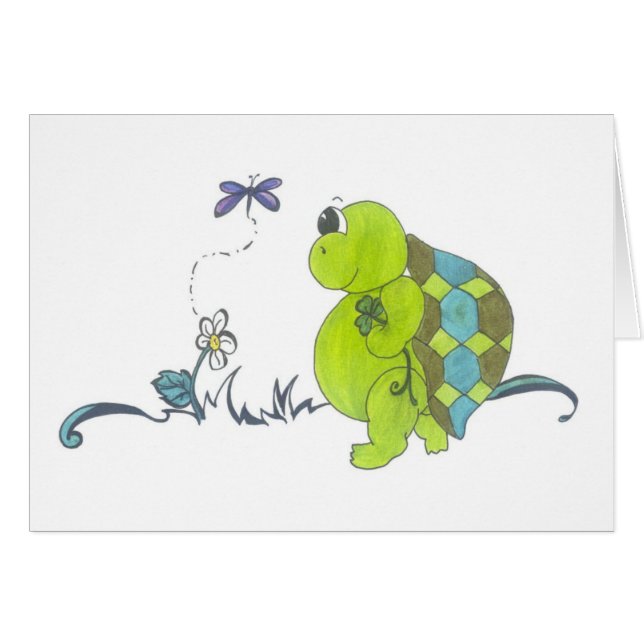 Cartão Ollie (Frente Horizontal)