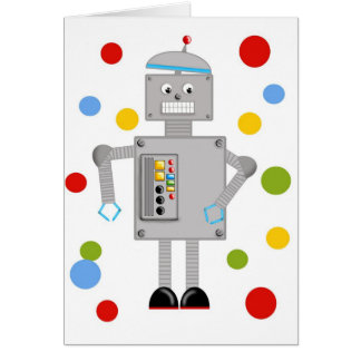 Cartão Ollie o robô