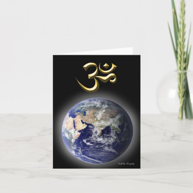 Cartão Om (AUM) (Frente)