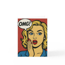 OMG Birthday Card