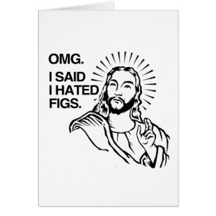 CARTÃO OMG, EU DISSE QUE EU DIEI FIGOS