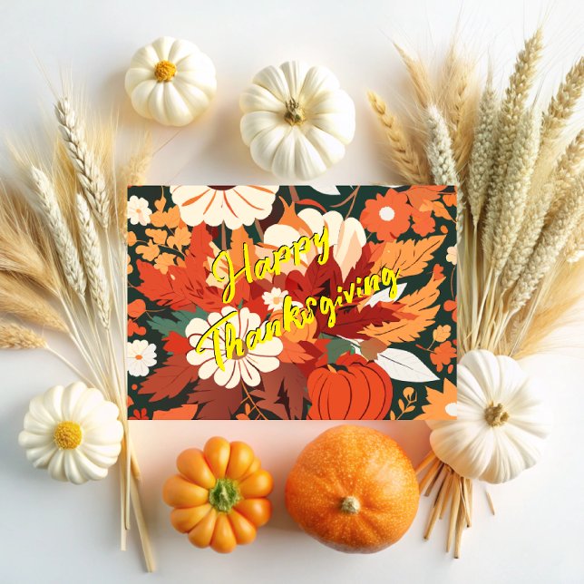 Cartão On Thanksgiving we remember your friendship (Criador carregado)