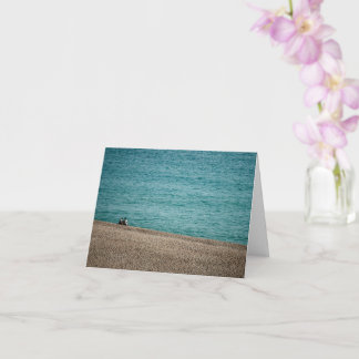 Cartão On the beach at Beer