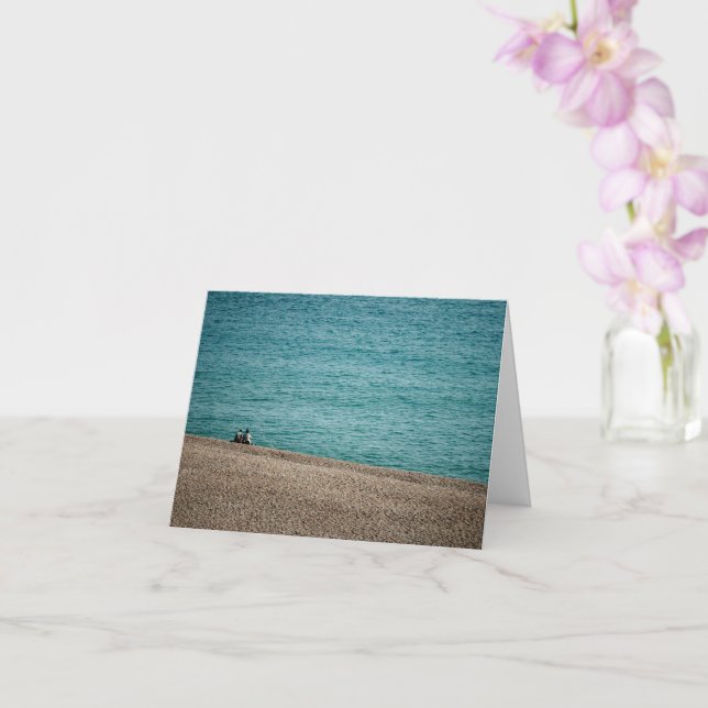 Cartão On the beach at Beer (Orquídea)