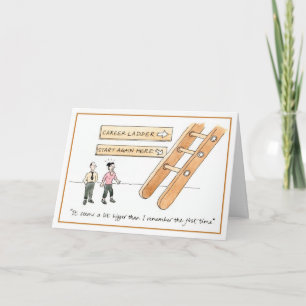 Cartão On the career ladder