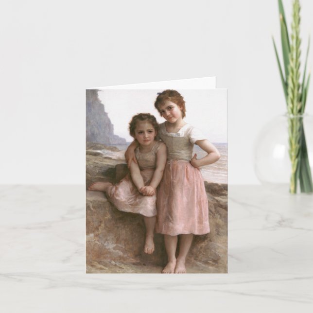 Cartão On the Rocky Beach Note Card (Frente)