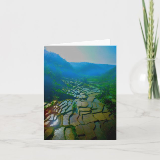 Cartão On the Train to Bandung (Frente)