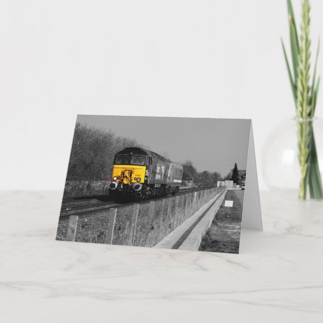 Cartão On Thr Rails Greeting Cards (Frente)
