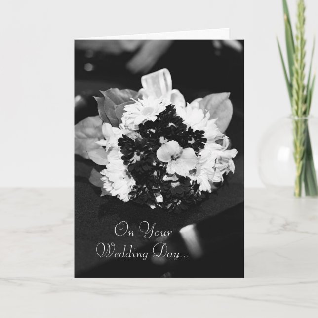 Cartão On Your Wedding Day... (Frente)