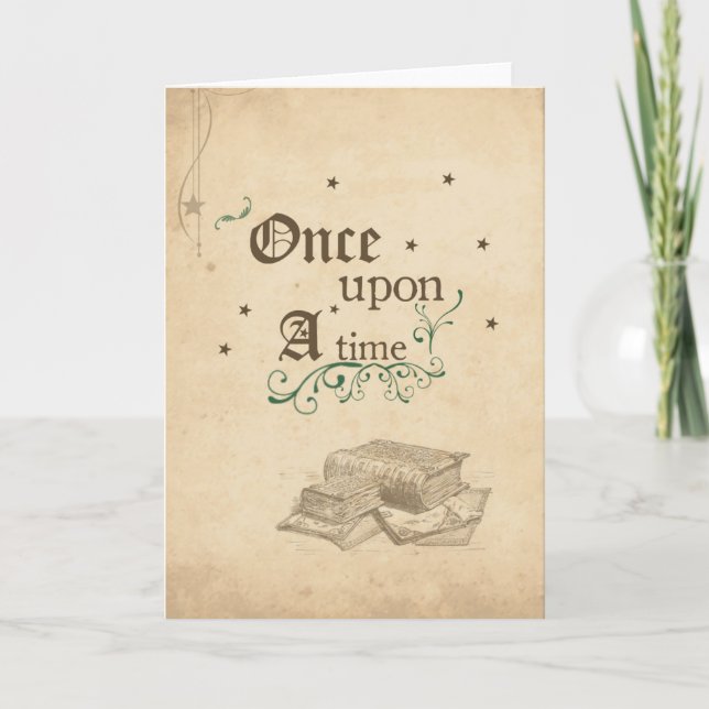Cartão Once Upon A Time Card (Frente)