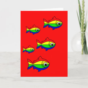Cartão Oncor Hynchus Mykiss - truta de Raibow