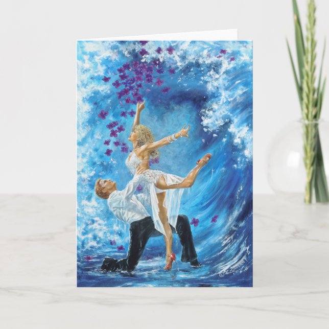 Cartão Onda Azul (Frente)