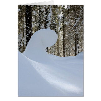 Cartão Onda de neve 2014