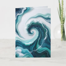ondas abstratas do oceano