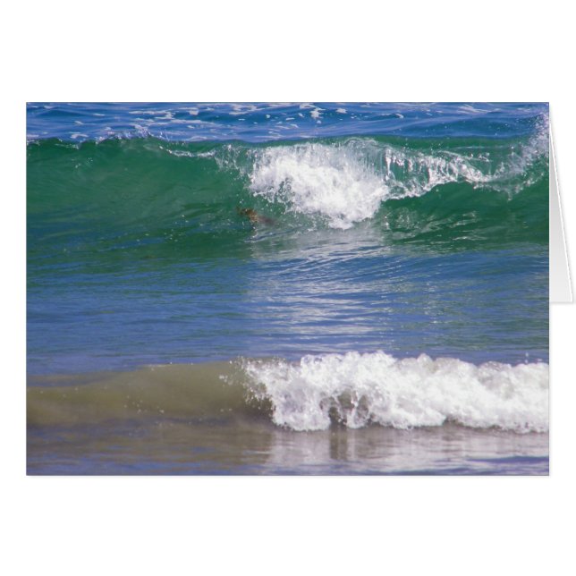 Cartão Ondas de Dois (Frente Horizontal)