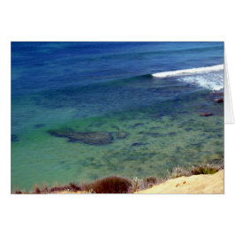 Cartão Ondas do Oceano Gentil